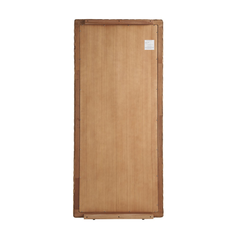 Weekender Rectangle Seagrass Mirror