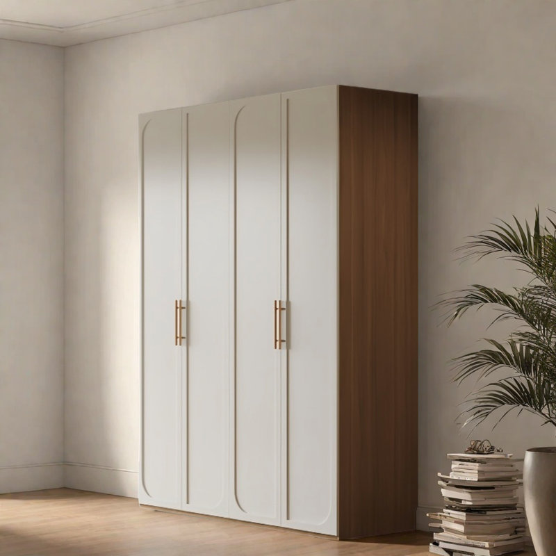 Simple Solid Colour Atmospheric Wardrobe, 78.74" H x 70.87" W x 23.62" D