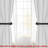 4Pcs Curtain Holdbacks,304 Stainless Steels, Black-655881496