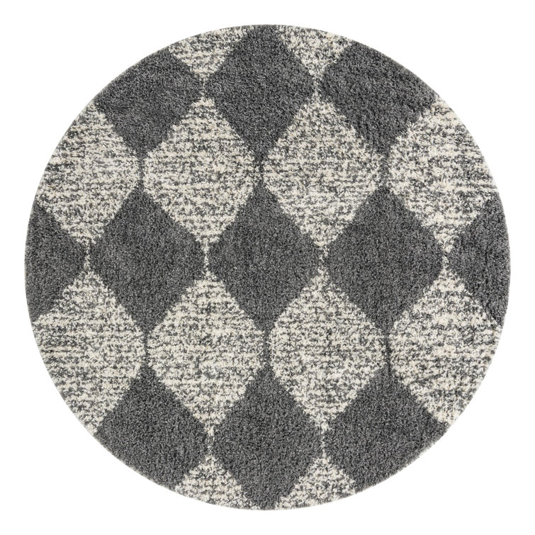 Serenity Shag Geometric Indoor Rug
