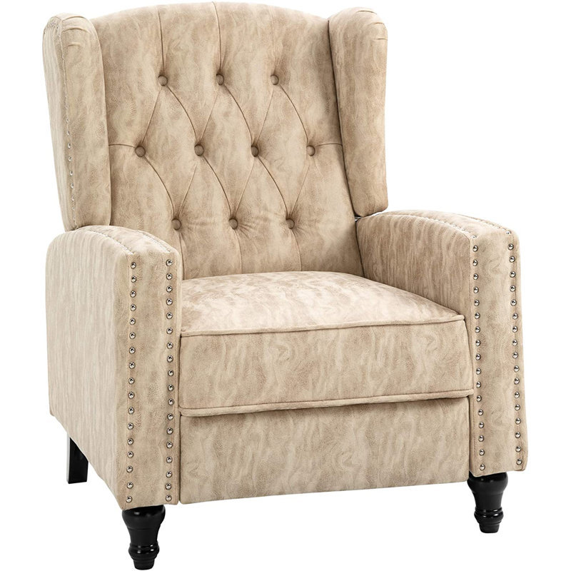 Melcher 73cm Wide Standard Recliner, Beige