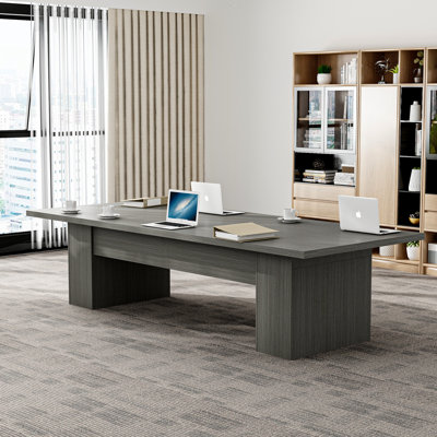 118.1" W Rectangular Conference Table by Ebern Designs