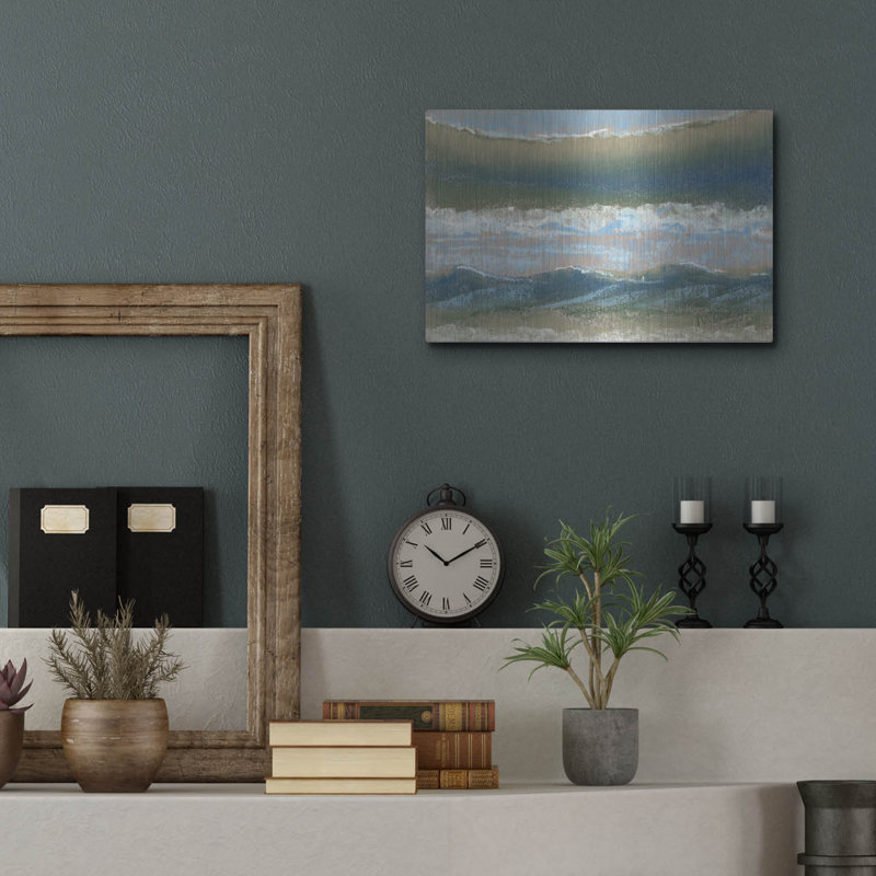 "Bleu et vert" par Marie Marfia Fine Art