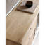 Vitrine antique couleur bois naturel