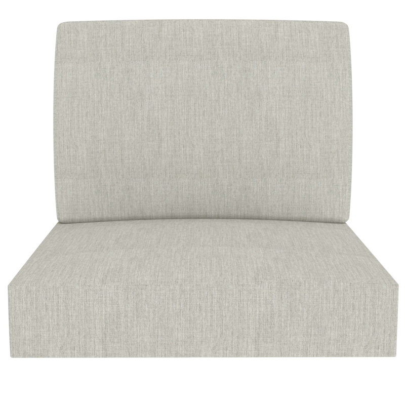 28.5 x 28.5 x 5 inch Brandtley Sunbrella Outdoor Chair Cushion, Royzell Seat Back Replacement Cushion for Outdoor Furniture Argyri Arm Chair, Sofa, Loveseat