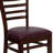 Lyman Ladder Back Wooden Restaurant Chair-23209929-23209928
