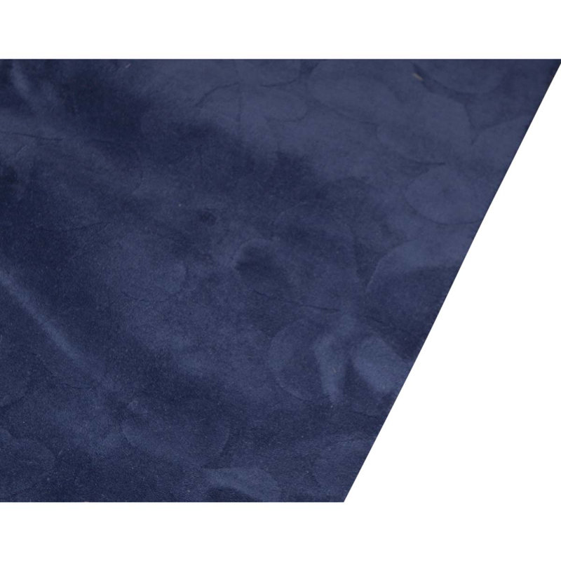 Tapis bleu noué à la main de haute qualité