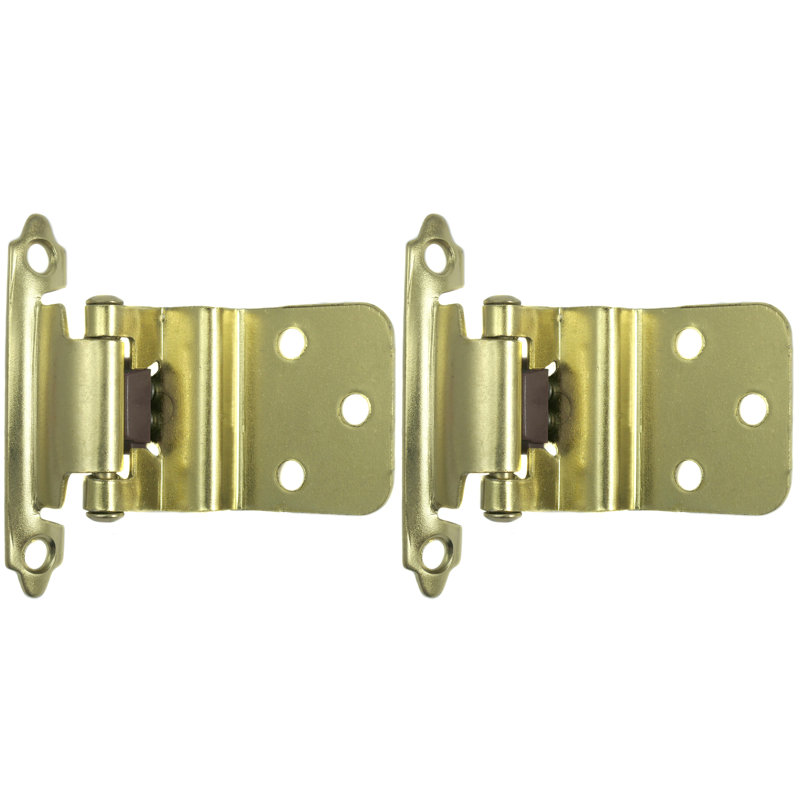 Self-Closing Inset Hinge Inset Hinge, Polished Brass, 25