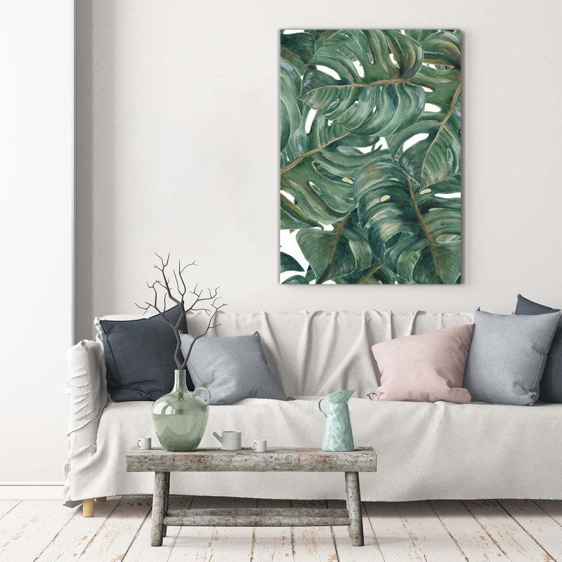 Monstera - Wrapped Canvas Print