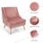 Sadowa 27" W Velvet Armchair