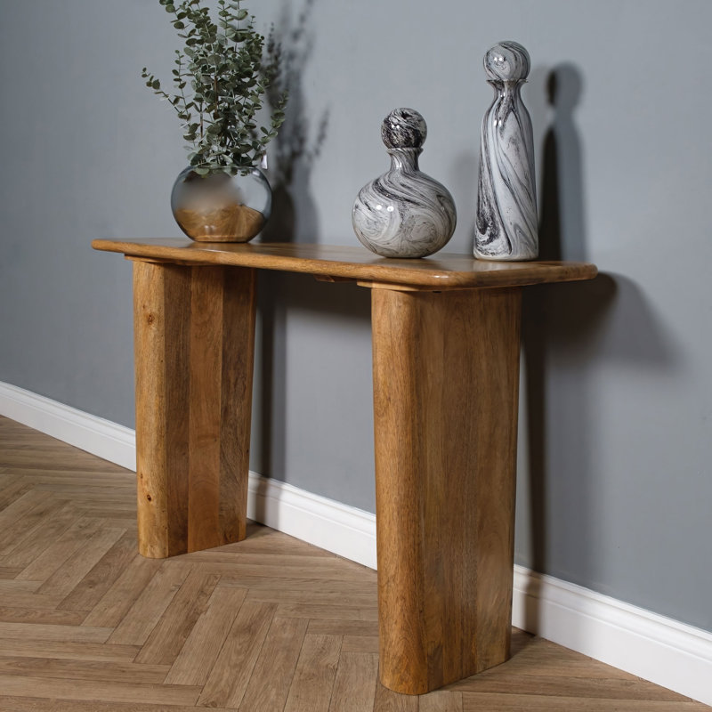 Climenhaga 135cm Solid Wood Console Table