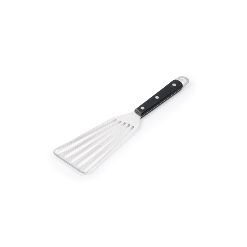 Fox Run Brands Chef's Slotted Turner, Stainless Steel with POM Handle