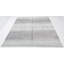 Striped Area Rug in White/Lilac-661109498
