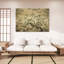 Bird Abstract Chinoiserie - No Frame Print on Canvas-1918086988