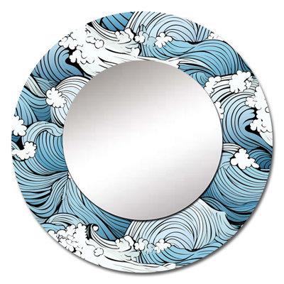 Metal Round Mirror