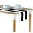 Black Striped Table Runner 72" x 12"-27798649-27778790