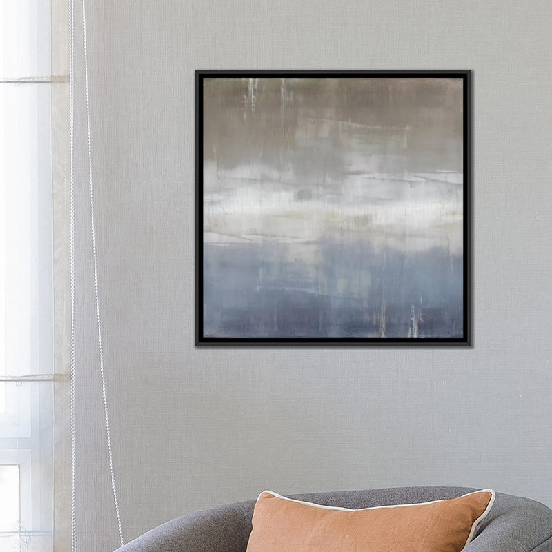 «Purposeful II», impression sur toile, H 26 po x l 26 po x P 1,5 po, Toile avec cadre noir, Pas de tapis
