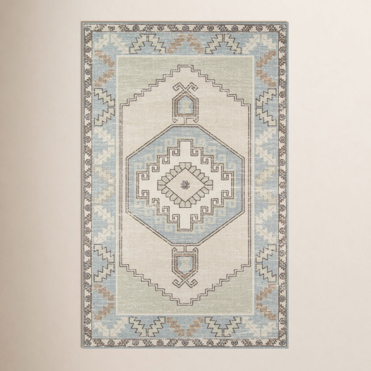 Fletcher Light Blue/Beige/Light Brown Rug