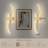 2-Pack Battery Operated Wall Sconces with Remote Control, Non-Hardwired LED Flush Mounted Sconces-129149354-129149359