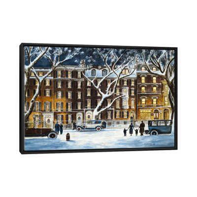 «Beacon Street, Ma 1926» par Stanton Manolakas, reproduction d'art sur toile
