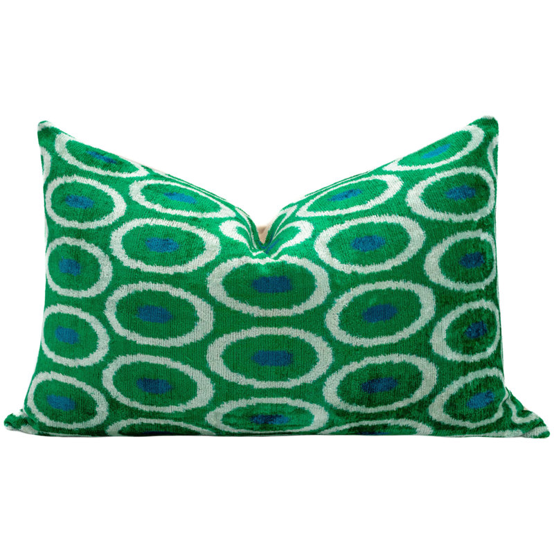 Coussin en velours de soie Canx