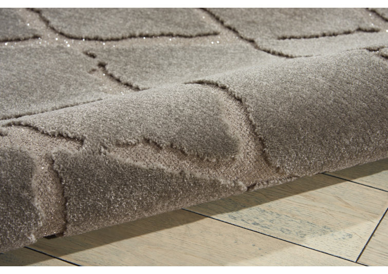 Gleam Geometric Area Rug in Gray