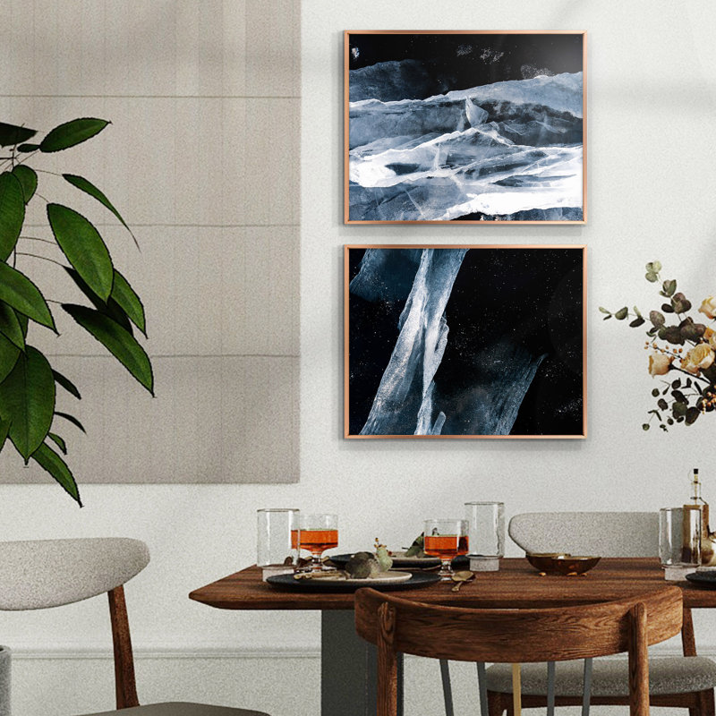 2 Piece Matte Gallery Wall Frame Set, Multi Photo Frames Collage, for Wall or Table Top Display, Rose Gold, 16" x 20"