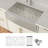 30" L Farmhouse/Apron Kitchen Sink Stainless Steel Single Bowl Kitchen Sink Farm Sink-87748383