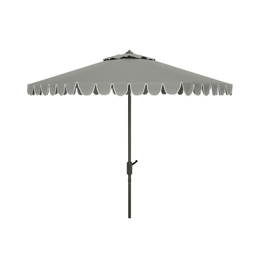 Bourbana 130'' Beach Umbrella Arlmont & Co. Fabric 