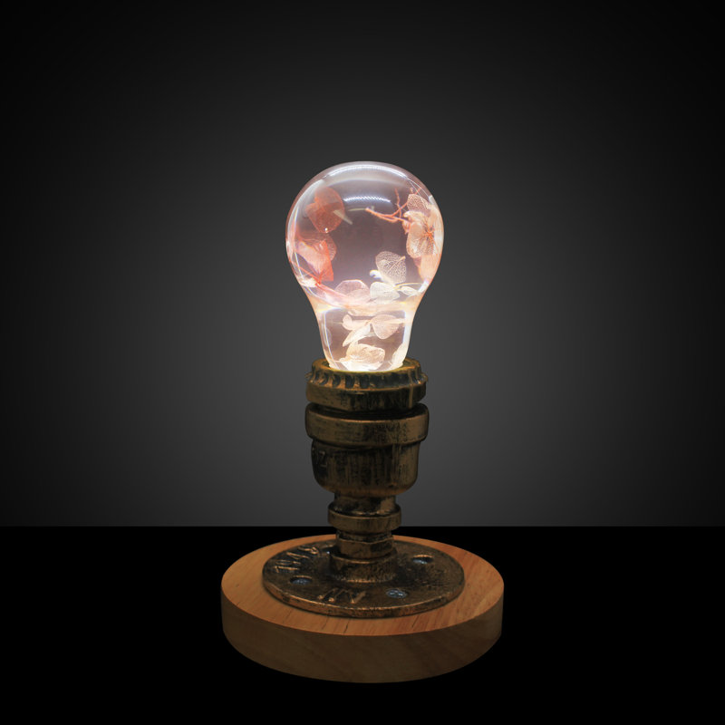 Ghugas Solid Wood Novelty Lamp