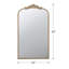 Miroir arqué, décoration murale d'inspiration baroque