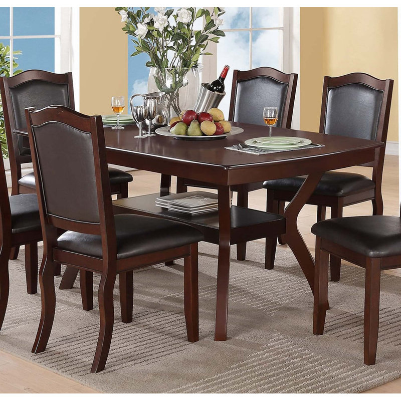 Jolet 6 - Person Dining Set, Black
