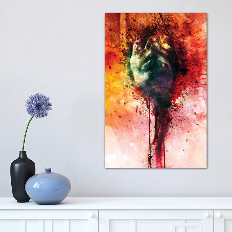 W.o.u.n.d.s 1 Piece Wrapped Canvas Wall Art, 30.48 cm H x 45.72 cm W