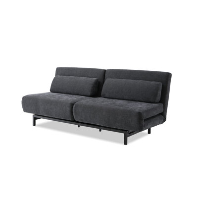 Iso Upholstered Swivel Sofa-Bed