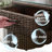 Brown Cane Shoe Storage