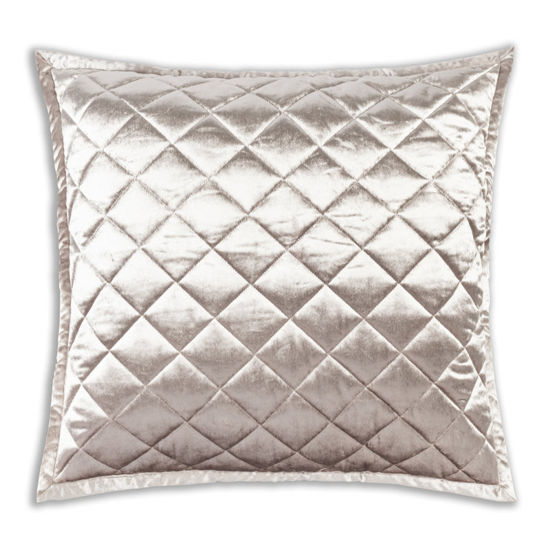 Amani Machine Tufted Geometric Sham Set, Beige