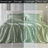 Satin Sage 100% Satin Luxury Wrinkle Resistant 6-Piece Queen Sheet Set-111014597-111014610