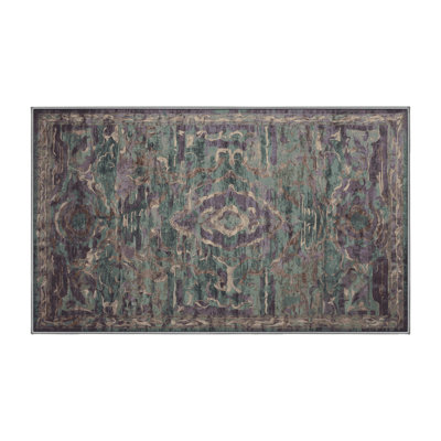 Machine Washable Gray Area Rug