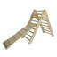 Triangle en bois naturel pliable 2-en-1 Fionafurn-134080487