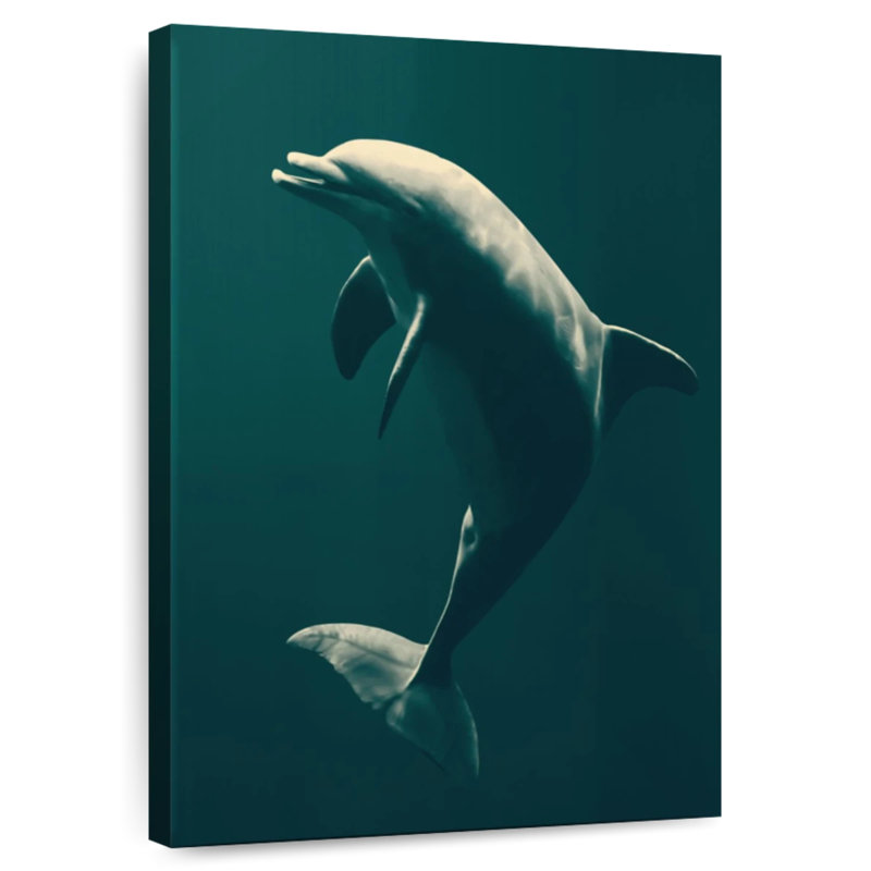 Brampt Underwater Dolphin, 39" H x 26" W