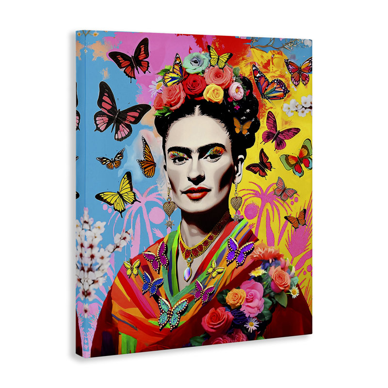 «Eccentric Butterflies Frida» par Jess Stempel, H 20 po x l 16 po
