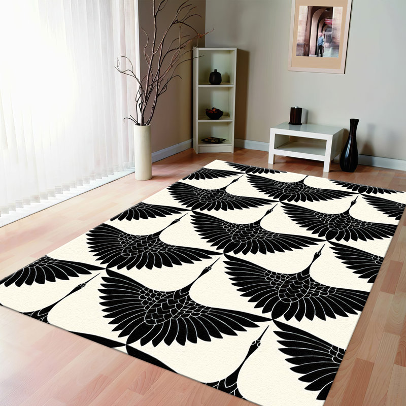 Vibrant Floral Pattern With Pile Soft Printed Rug Creating a Cozy Atmosphere in Your Home, Runner 3'3" x 9'2"