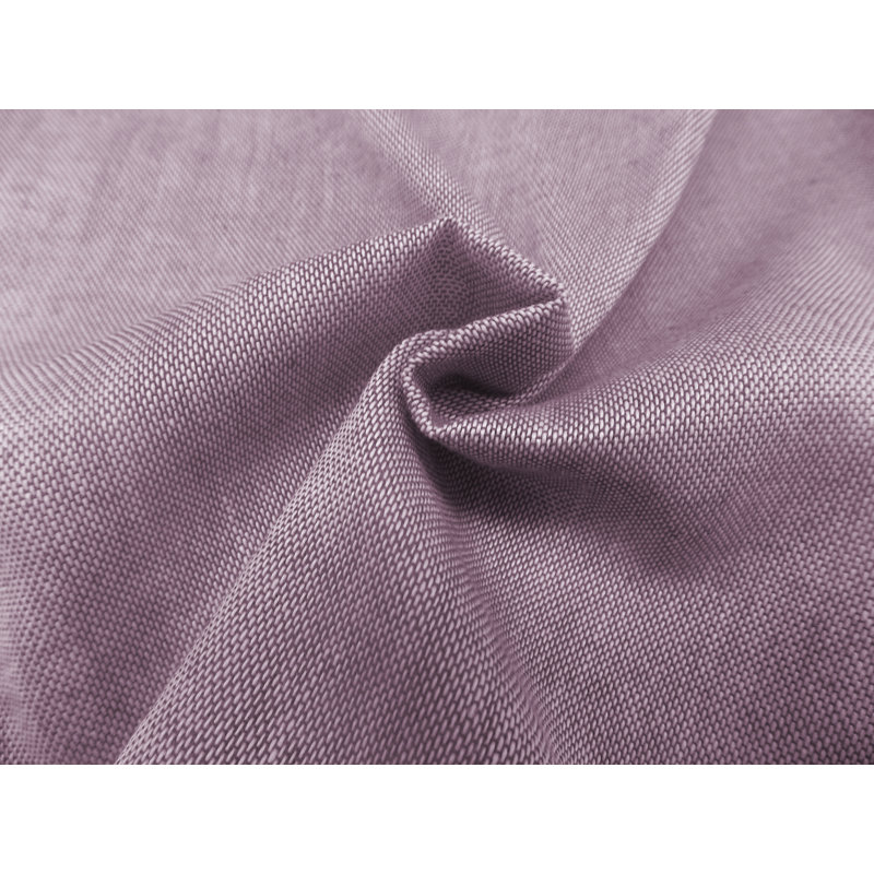 Salley Pinch Pleat semi transparent Single Curtain, 145cm Width x 255cm Drop, Dark pink