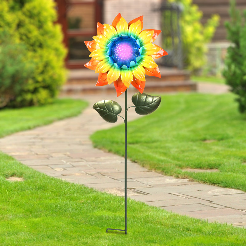 Piquet de jardin en métal pour plantes et fleurs
