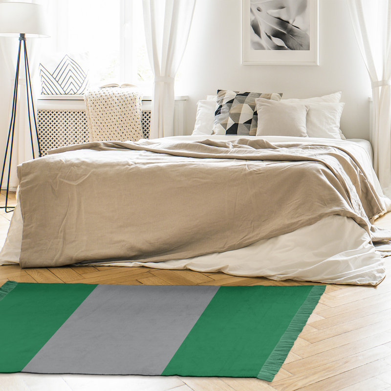 Tapis de salle de football vert philadelphia retour, Oui