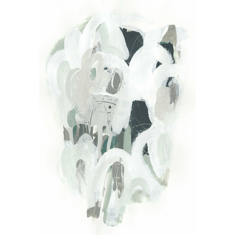 Sauge et ardoise II, H 18 po x l 12 po