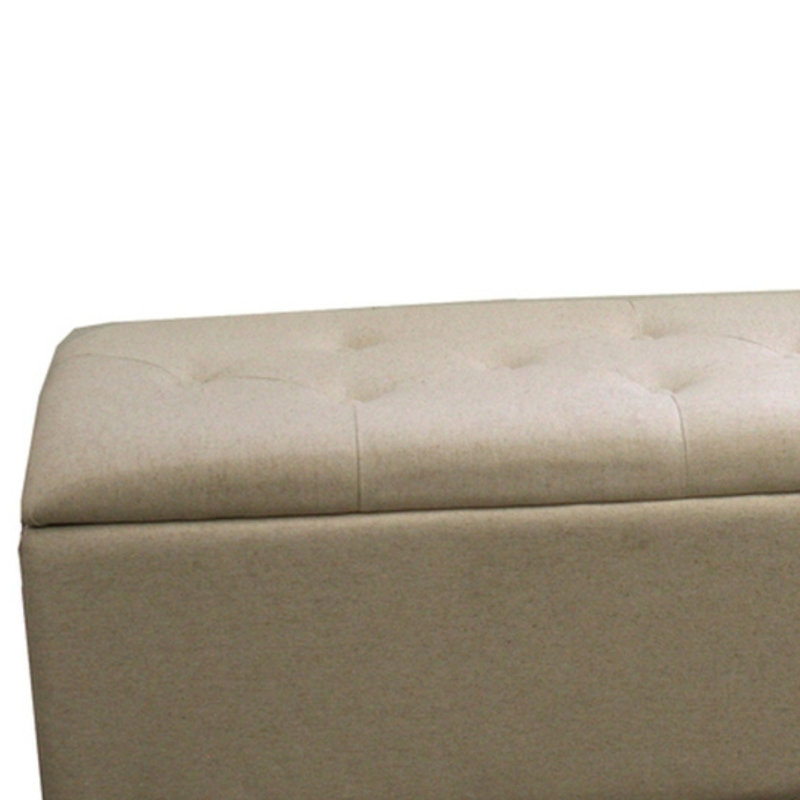 45.5" Long Storage Bench With 3 Seating
