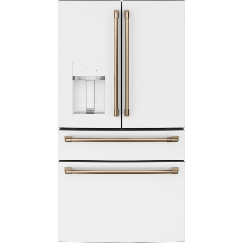 French-Door Smart Refrigerator, Matte White