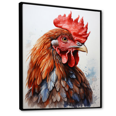 Keady " Abstract Rooster Portrait "