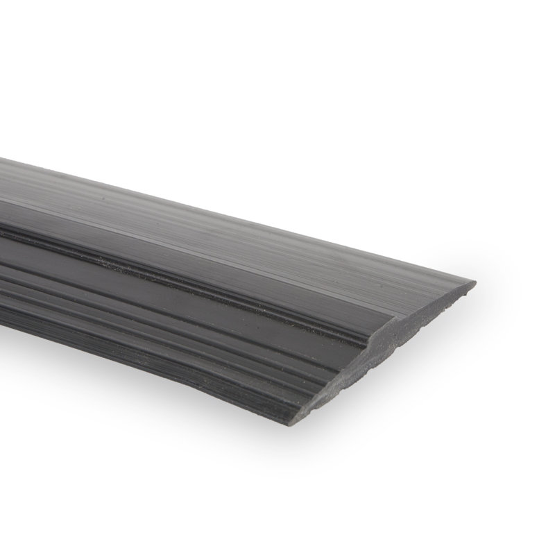 Seuil de porte de garage en polyvinyle noir l 3,5 po x L 192 po